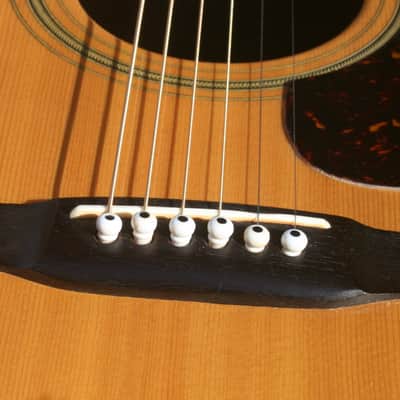1975 Bluebell W-400, Gallagher Doc Watson style guitar by Fujigen with Under saddle PU by Fujigen, Hoshino Gakki image 17
