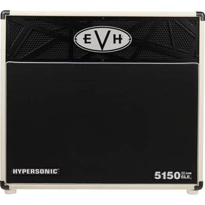 EVH 5150III Hypersonic 6L6 50 Watt 1x12" Guitar Amplifier Combo - Ivory image 2