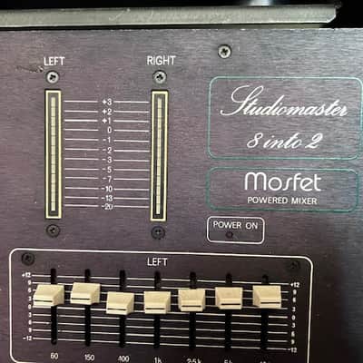 Studiomaster 8 into 2 Mosert Mixer 1980's Studiomaster 8 into 2 Mosert Mixer 1980's - Matt Steel image 2