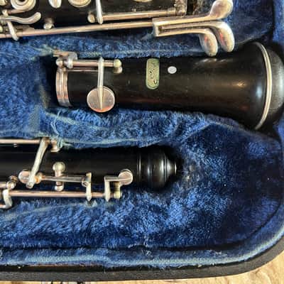 Larilee brand wood Oboe with case. Made in France image 3