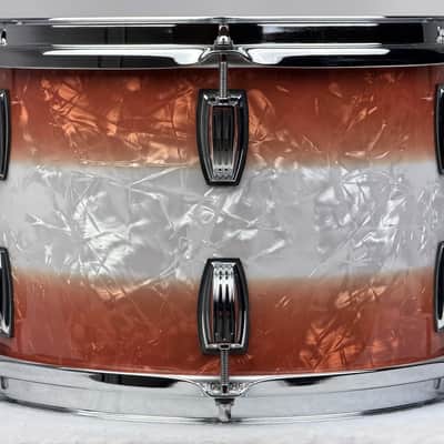 Ludwig 20/12/14/16" Classic Maple Two-Downbeat Outfit - Exclusive Fire Burst Pearl image 9