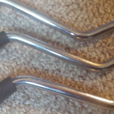Pearl SET OF 3 Original FLOOR TOM LEG Japan VINTAGE 70s 80s  Maple Wood Fiberglass NOT COPIES image 15