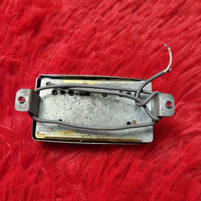 Unknown Brand Pair of Chrome Covered "Faux Buckers" Humbuckers - Possibly 1970's - 2000's - 2.98K and 3.06K - Ceramic Magnet - 49.5mm Pole Spacing - Possibly From Japan MIJ image 13