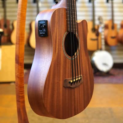 Gold Tone M-BassFL 23" Scale Fretless Acoustic-Electric MicroBass w/Padded Gig Bag image 2
