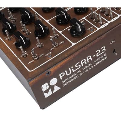 SOMA Laboratory Pulsar-23 Semi-Modular Drum Machine - Screw Version (Rust) image 5