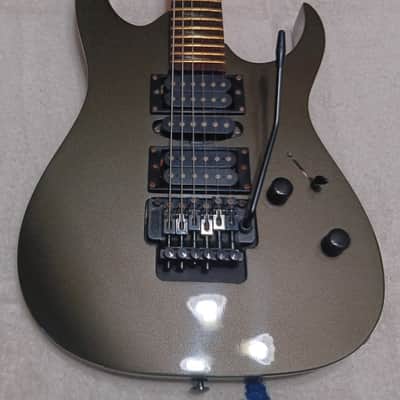 Washburn WF-228 Electric Guitar 1990 - Metallic Green image 2