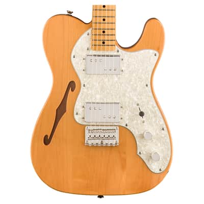 Squier Classic Vibe '70s Telecaster Thinline - Natural w/ Maple FB image 1