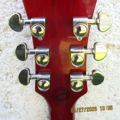 Epiphone Dot Studio 335 Guitar,  Cherry Red, Gig Bag, Mint image 15