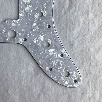 For Japan Jazzmaster Guitar Pickguard , 4 Ply White Pearl image 2