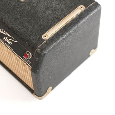 1965 Fender Bassman Blackface 50-Watt Vintage Amp Head 110V image 5