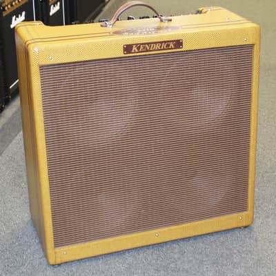 Kendrick Amplifiers BadAss Man 2410, 20th Anniversary - 4x10 40/10/2.6 Watt Tweed Combo Amplifier image 1