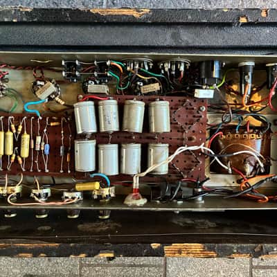 Marshall JTM100 Head HENDRIX JOURNEY Black 1966 image 16