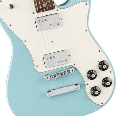 Fender Kingfish Delta Day Telecaster Deluxe Electric Guitar. Rosewood Fingerboard, Daphne Blue TGF33 image 3