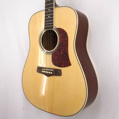 Aria AW-50 Dreadnought Acoustic (Natural Gloss) + Hard Case image 3