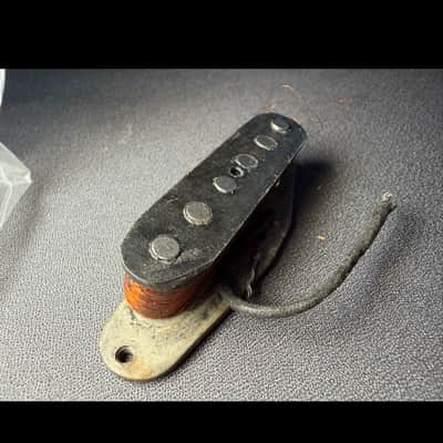 Fender Vintage Mid-1960s Mustang / Duo-Sonic Pickup – Original Flat Pole – Needs Rewind 1965 image 2