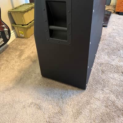 Mojotone Brand New (2026) Mojotone British Style 4x12 Slant Guitar Cabinet 2026 - Black Levant Tolex; Salt & Pepper Grill Clothe, image 5