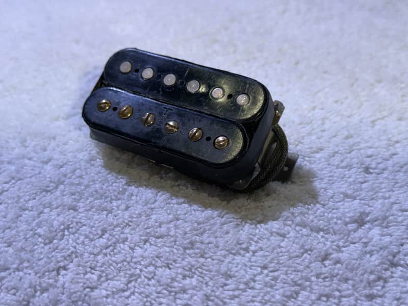 Vintage Original 1975 Gibson T-Top Humbucker - Black/Gold image 1