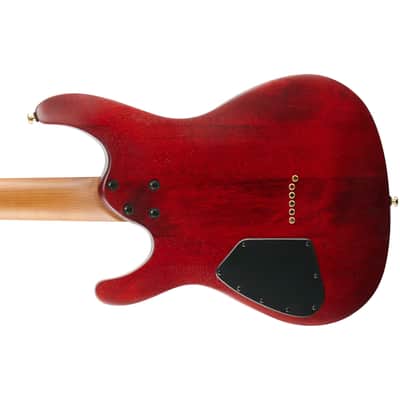 Ibanez SEW761FM Flame Maple Top HSS Guitar w/ Dimarzio Pickups - Natural Flat image 7