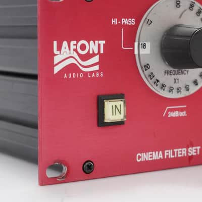 Lafont Audio Labs LP-21 Cinema Filter Set w/ XLR Cables #52528 image 15