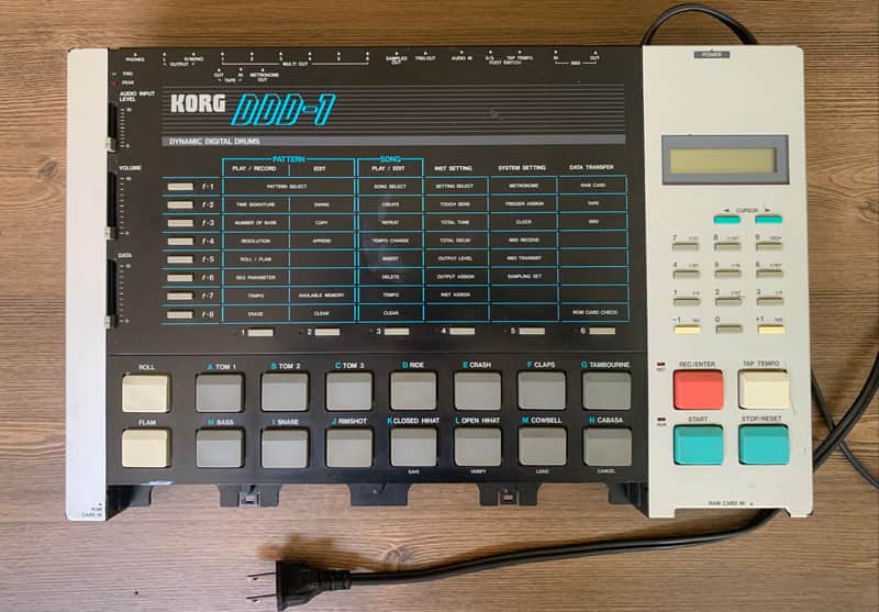 Korg DDD-1 & SQD-1 1990s - Gray/Black image 1