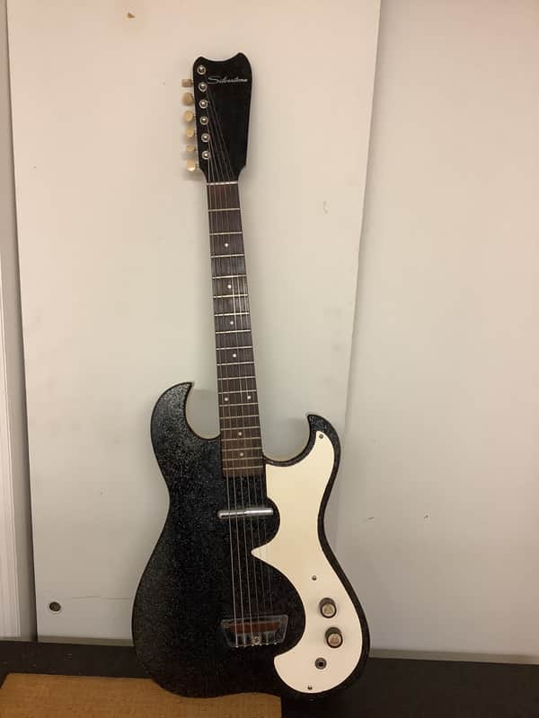 Silvertone 1448 With Case ( Refurbished Amp)1965 image 1