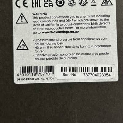 Beyerdynamic DT 700 PRO X Closed Back Headphones - black. Brand New image 7