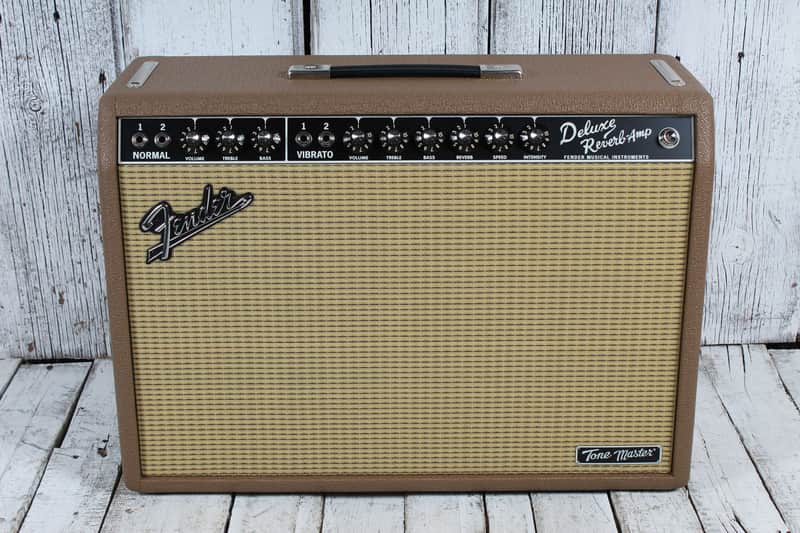 Fender FSR Tone Master Deluxe Reverb Electric Guitar Amplifier with Footswitch image 1