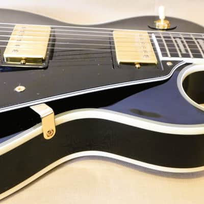 Epiphone 2020 Les Paul Custom - Ebony with Epiphone Premium Gig Bag image 11