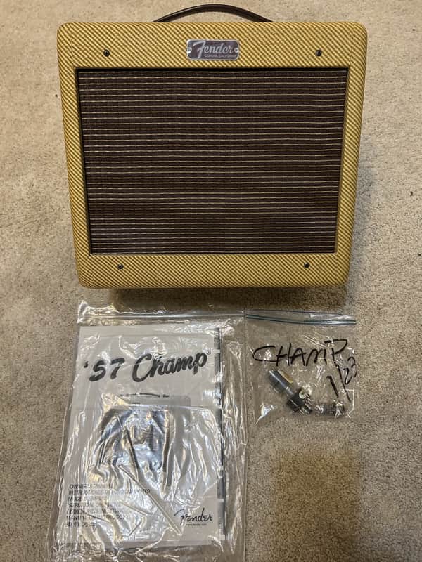 Fender '57 Champ reissue Vintage tubes image 1