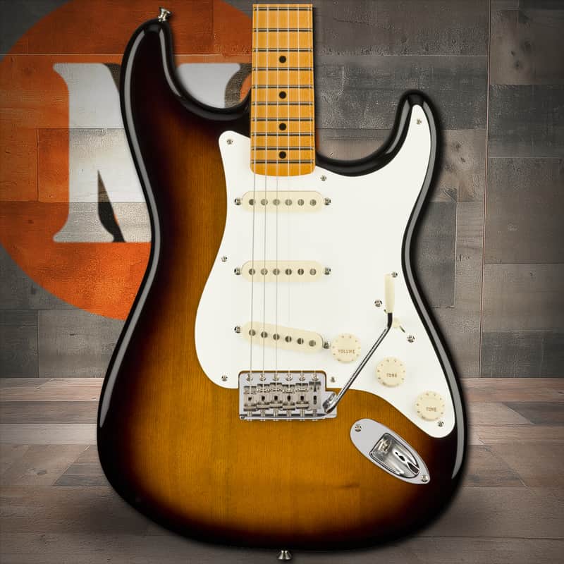 Fender Stories Collection Eric Johnson 1954 Virginia Stratocaster Maple Fingerboard - 2-Color Sunburst image 1