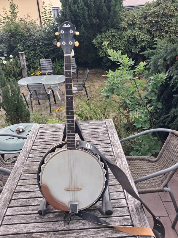 Lida Tenorbanjo 4-saitig ca. 1980 - Holz image 1