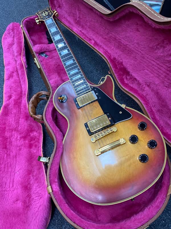 1989 Gibson Les Paul Custom in Cherry Sunburst image 1