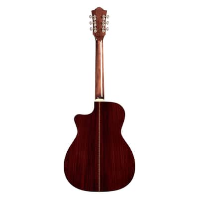 Guild OM-150CE Orchestra Cutaway Acoustic/Electric Guitar - Natural - B-Stock image 8