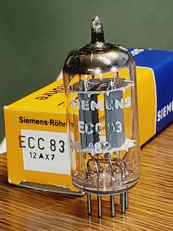 12AX7 Siemens NOS/NIB Smooth Plate MaxiPreamp2/TV7 Tested (1)Tube Lot image 1