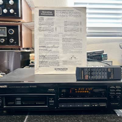 Pioneer PD-M552 Multi Play 6-Disc CD Player w/ Magazine, Remote, Instructions; For Parts image 1