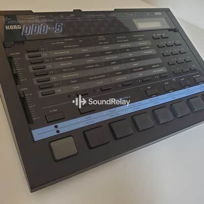Korg DDD-5 - Drum Machine 80s - Manual Included - Tested image 3