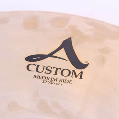 ZILDJIAN A.Custom Medium Ride 22-inch 3189g Zildjian Ride Cymbal (08/14) image 2