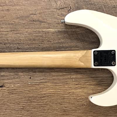 1980s Kramer 100 Series 610 Gloss White Finish Electric Guitar with Aftermarket Neck image 18