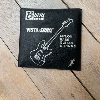 1960’s Burns Vista-Sonic Bass Strings Sleeve Vintage Rare Case Candy image 6