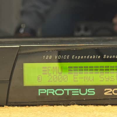 E-MU Systems Proteus 2000 Rackmount 128-Voice Sampler Module 1999 - Black image 2