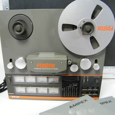 Fostex A8-LR 8 Track 1/4 Inch Tape Machine; 15 IPS w/ Snake, NOS 457 Reels & Anvil Case 1980's image 6