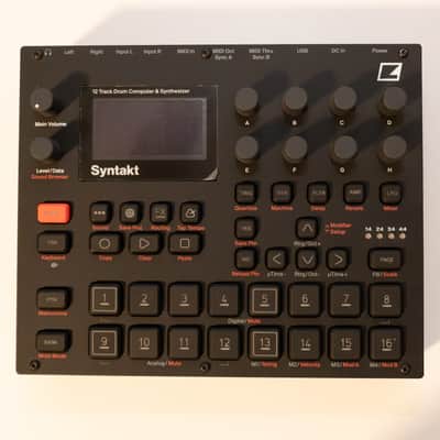 Elektron Syntakt 12 Track Drum Computer & Synthesizer 2022- Present - Black image 2