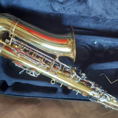 Cecilio Mendini HMAS-LN alto saxophone Brass image 7