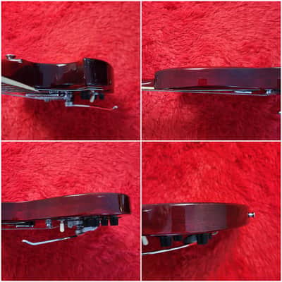 Very Rare Morris SG Deluxe (H.S. Anderson) 1973 - John Cipollina Clone? - Bigsby Style Tremolo - Original Maxon Humbuckers - Cherry Finish - Made In Japan MIJ image 19