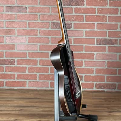 Yamaha SLG200N Silent Nylon-string Guitar - Crimson Red Burst image 5