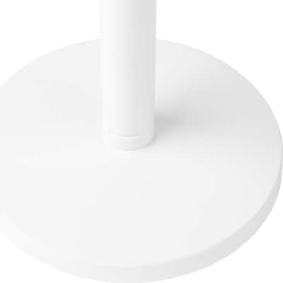 Shure by Gator SH-DESKTOP1 Round Base Desktop Microphone Stand, White image 7