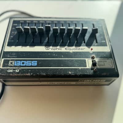 Boss GE-10 Graphic Equalizer 1980s Made In Japan Serial #852555 image 4