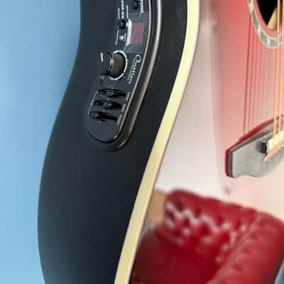 Ovation 2771AX Standard Balladeer 2010s - Cherry Burst image 5