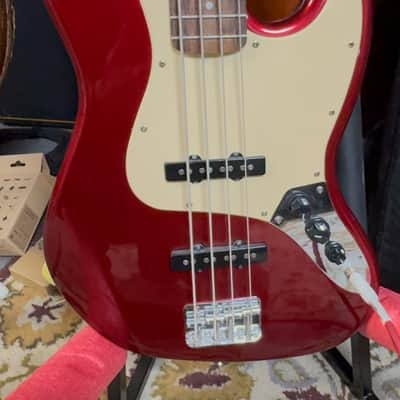 Fender Affinity J Bass 2010s - Glossy Candy Apple Red GORGEOUS FINISH! image 10