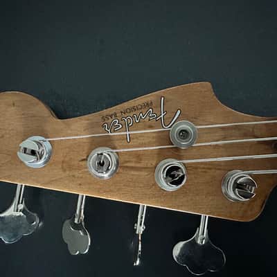 fender  precision bass 1982 AVRI - 2 tone burst original1957 neck image 4